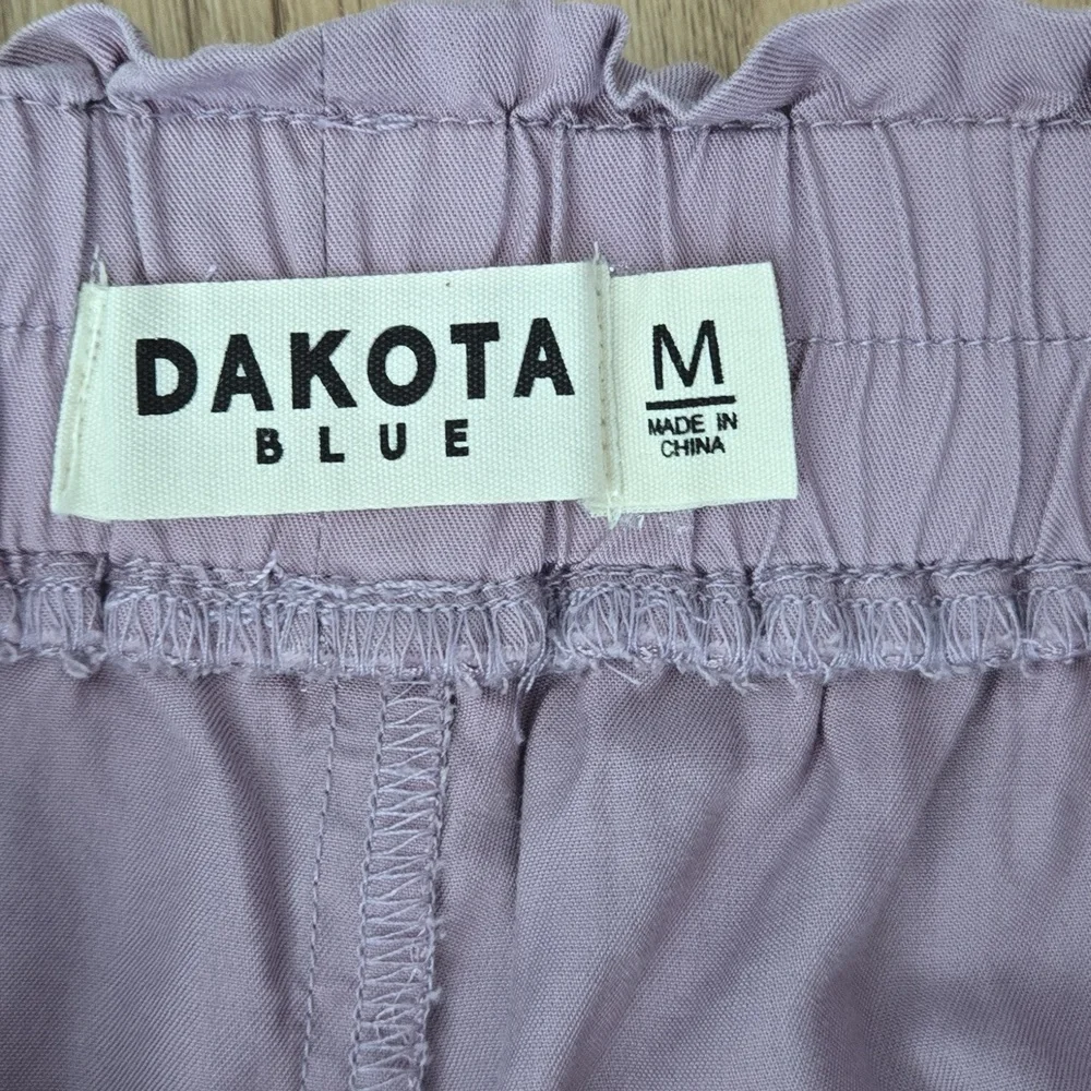 DAKOTA BLUE Purple Drawstring Skort Medium - Picture 3 of 5